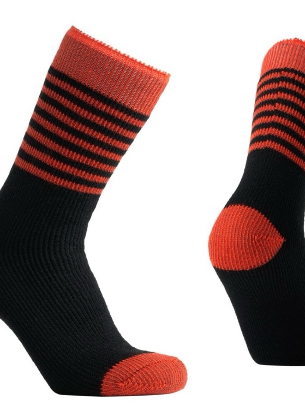 Polar Heat Nanuuq Men’s High Performance Crew Socks, 3 Pairs Long Acrylic Wool - Picture 5 of 9